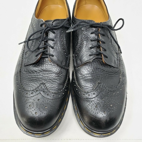 Dr. Martens Mens 3989/42 Oxford Wingtip Shoes - Picture 8 of 12